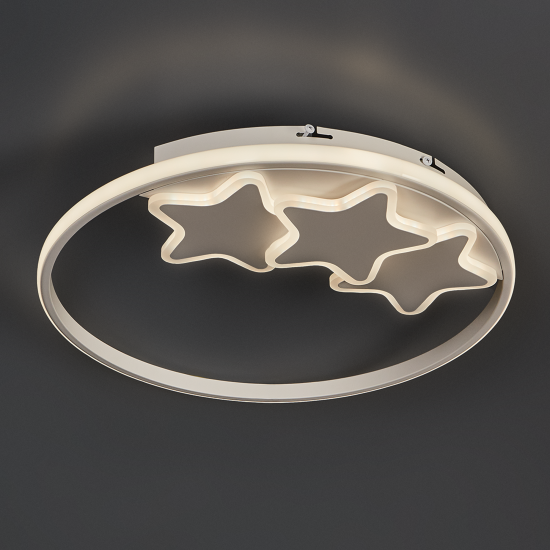 Светодиодная люстра Natali Kovaltseva Stars 100 Вт с пультом управления регулируемый белый свет