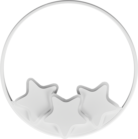 Светодиодная люстра Natali Kovaltseva Stars 100 Вт с пультом управления регулируемый белый свет