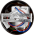 Умная люстра потолочная светодиодная Schaffner Spin 2935-500 7 Вт регулируемый белый свет цвет черный