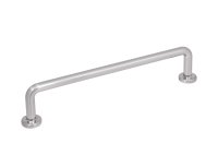 Мебельная ручка-скоба Viverra матовый никель 128 мм