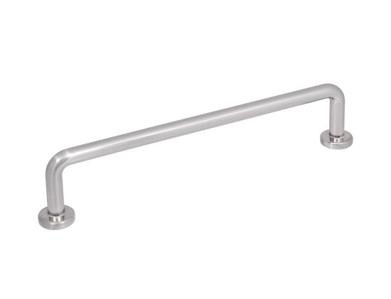 Мебельная ручка-скоба Viverra матовый никель 128 мм