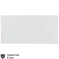 Радиатор панельный Ростерм 22 500x1000 боковое подключение сталь белый