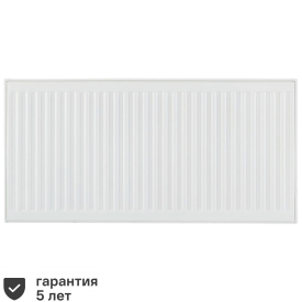 Радиатор панельный Ростерм 22 500x1000 боковое подключение сталь белый