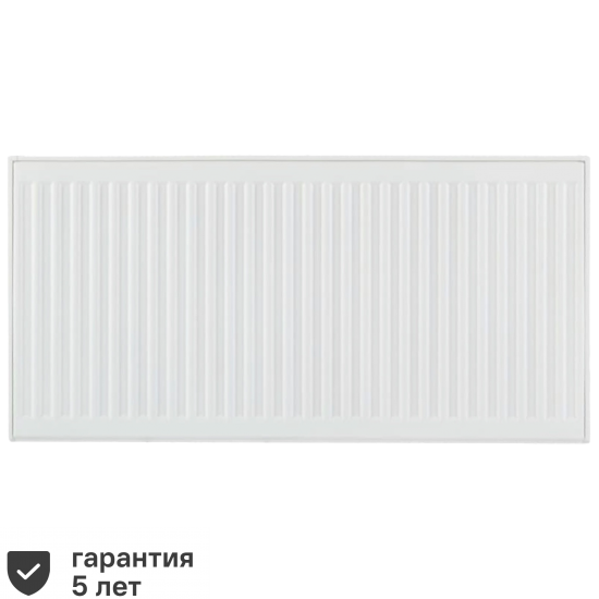 Радиатор панельный Ростерм 22 500x1000 боковое подключение сталь белый
