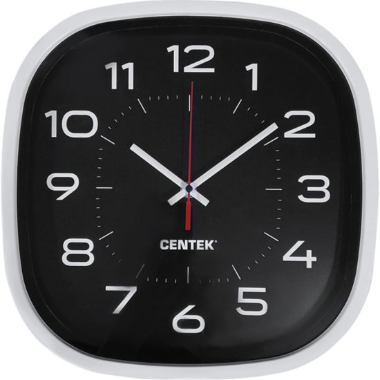 Настенные часы Centek CT-7106 Black