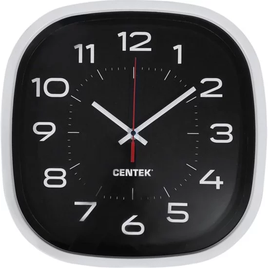 Настенные часы Centek CT-7106 Black