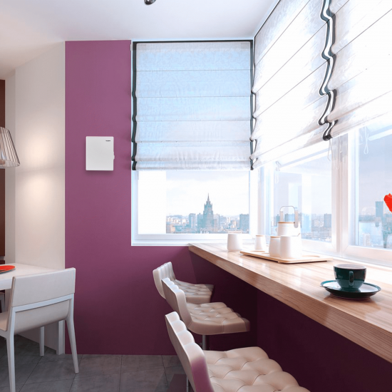 Приточный клапан Vakio Kiv New 35 дБ 60 м3/ч цвет белый