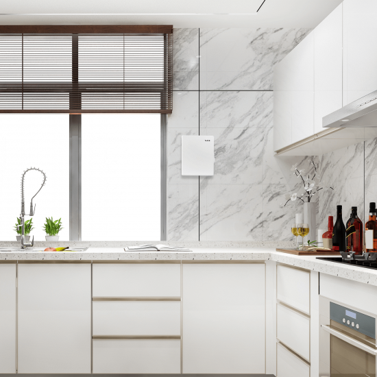 Приточный клапан Vakio Kiv New 35 дБ 60 м3/ч цвет белый