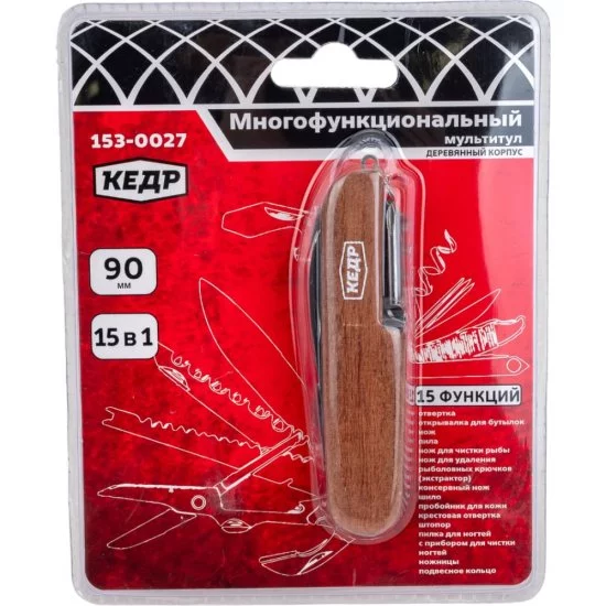 Многофункциональный нож Кедр 153-0027 207346