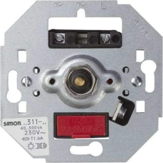 Поворотный светорегулятор Simon S82 Detail