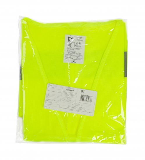 Жилет сигнальный Росмарка ЖИЛ4107 цвет лимонный плотность 120 гр. размер XXL
