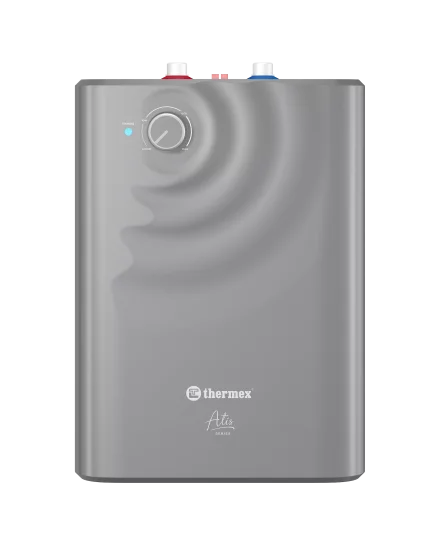 Накопительный водонагреватель электрический 15 л Thermex Atis 15 U 2.5 кВт нержавеющая сталь мокрый ТЭН