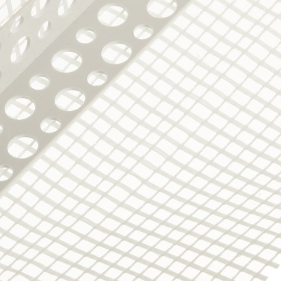 Профиль углозащитный пластиковый с сеткой 100х150 мм 3 м