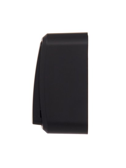 Кнопка для дверного звонка проводная First цвет черный