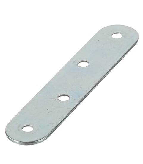 Пластина крепежная оцинкованная 100х19х2.0 мм (4 шт.)