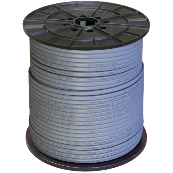 Греющий кабель для обогрева труб саморегулирующийся 250 м 32 Вт