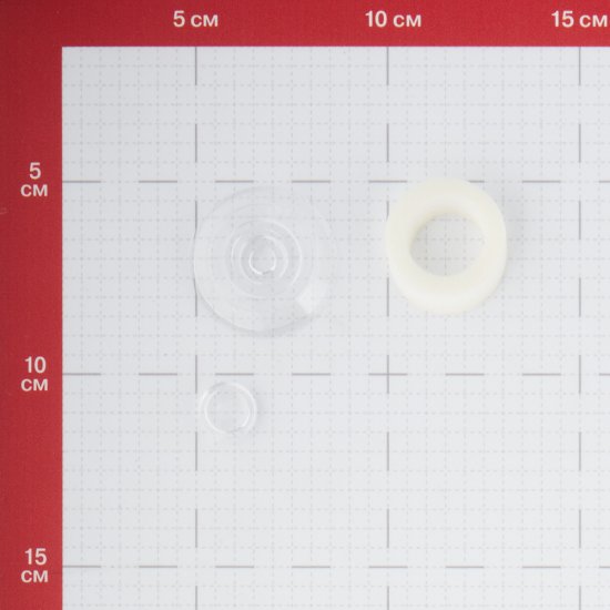 Термошайба для поликарбоната d38 прозрачная (25 шт.) универсальная