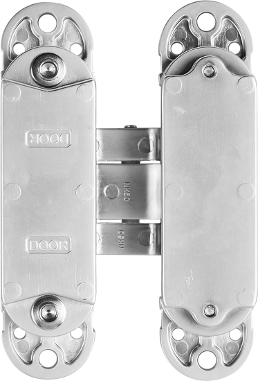 Петля дверная скрытая 120x30x30 мм ЦАМ цвет серебро 1 шт.