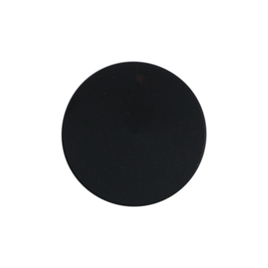 Мебельная ручка-кнопка AKS Лион черная 24 мм