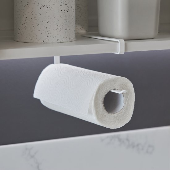 Держатель бумажного полотенца Delinia 9.8 см сталь цвет белый