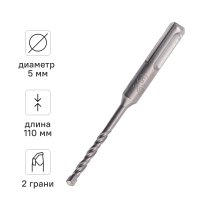 Бур по бетону SDS-plus Rage 5x110 мм