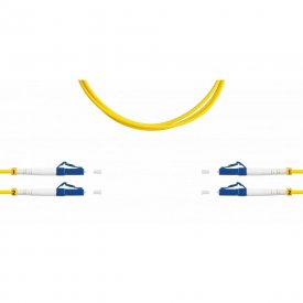 Дуплексный оптический патч-корд TopLan DPC-TOP-657A1-LC/U-LC/U-100