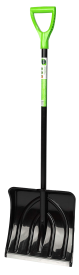 Лопата для уборки снега Geolia 38x133 см полипропилен с черенком из алюминия