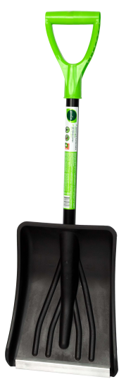 Лопата для уборки снега Geolia 29x87 см полипропилен со стальным черенком