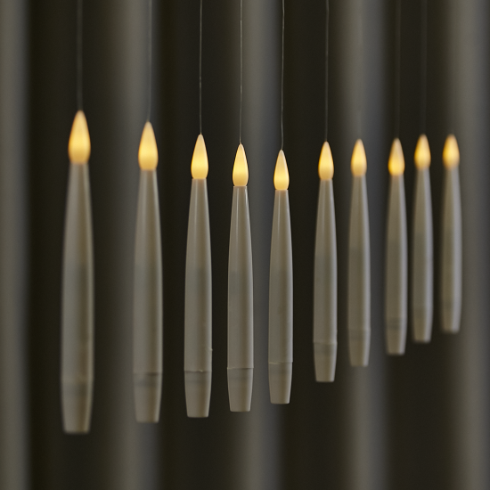 Набор светодиодных Свечей Магия 15 см 10 шт.