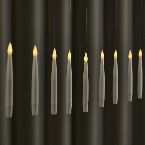 Набор светодиодных Свечей Магия 15 см 10 шт.