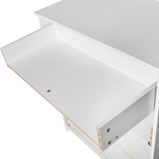 Каркас комода 4 ящика 79.8x98.2x43.5 см ЛДСП цвет белый