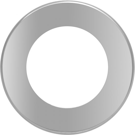 Отражатель 55x35x5 мм цилиндр цвет хром