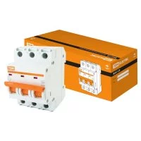 Автомат TDM ELECTRIC ВА47-29 3Р, 5 А, 4,5 кА, В