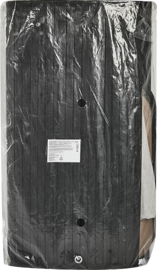 Корзина для белья Vidage Karfa 72 л бамбук цвет черный