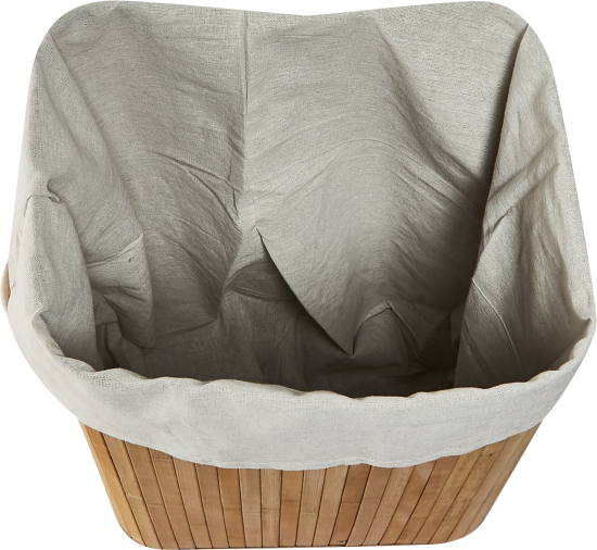 Корзина для белья Vidage Cesto 72 л бамбук цвет бежевый