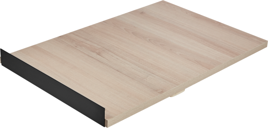 Полка наклонная с ручкой для шкафа Лион 76.7x41 см ЛДСП цвет дуб комано 2 шт