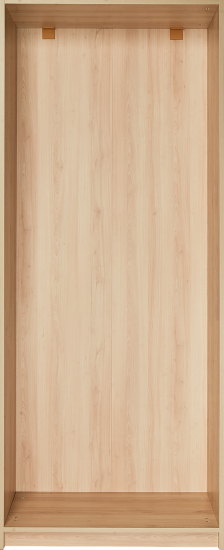 Каркас шкафа Лион 80x200.2x41.7 см ЛДСП цвет дуб комано с петлями
