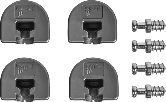 Полка наклонная с ручкой для шкафа Лион 36.7x41 см ЛДСП цвет дуб комано 2 шт