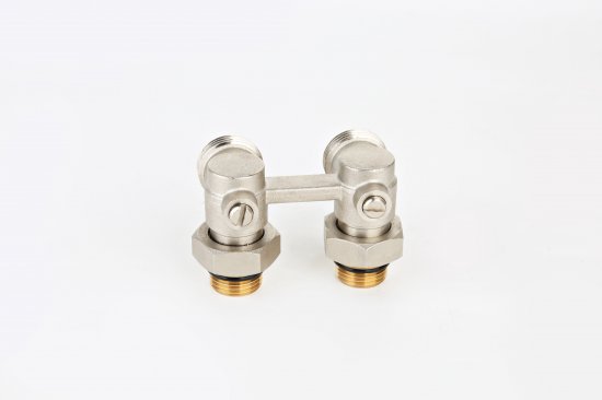 Узел нижнего подключения угловой Н-образный Спец 1/2