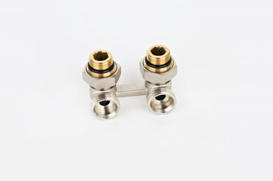 Узел нижнего подключения угловой Н-образный Спец 1/2