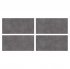 Глазурованный керамогранит Ceramente Stellare Cement Pro Grey 60x120 см 1.44 м² матовый цвет темно-серый
