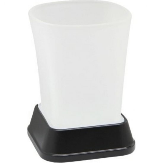 Стакан для зубных щеток WasserKraft Amper K-5428BLACK