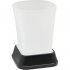 Стакан для зубных щеток WasserKraft Amper K-5428BLACK