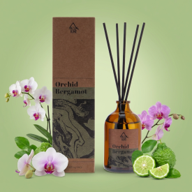 Ароматический диффузор Arida Home Орхидея и бергамот 100 мл