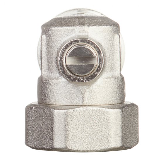 Узел нижнего подключения угловой Stout 3/4 НР(ш) х 3/4 ВР(г) для радиатора (SVH-0006-000020)