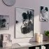 Рамка Inspire Lila 50x70 см пластик цвет серебро