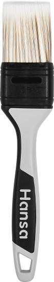 Кисть плоская для водных красок 40 мм Hansa Perfekt синтетическая щетина