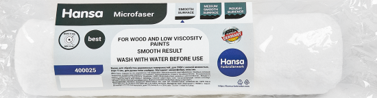 Валик сменный для антисептика Hansa Microfaser 9 250 мм диаметр бюгеля 6 мм длина ворса 9 мм