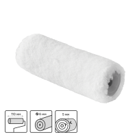 Валик сменный для лака 110 мм Hansa ворс 5 мм полиэстер под бюгель 6 мм