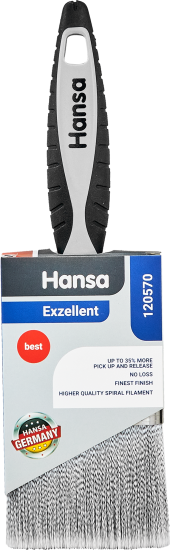 Кисть универсальная плоская Hansa Exzellent синтетическая щетина 75 мм